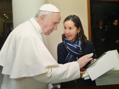 Foto con el Papa